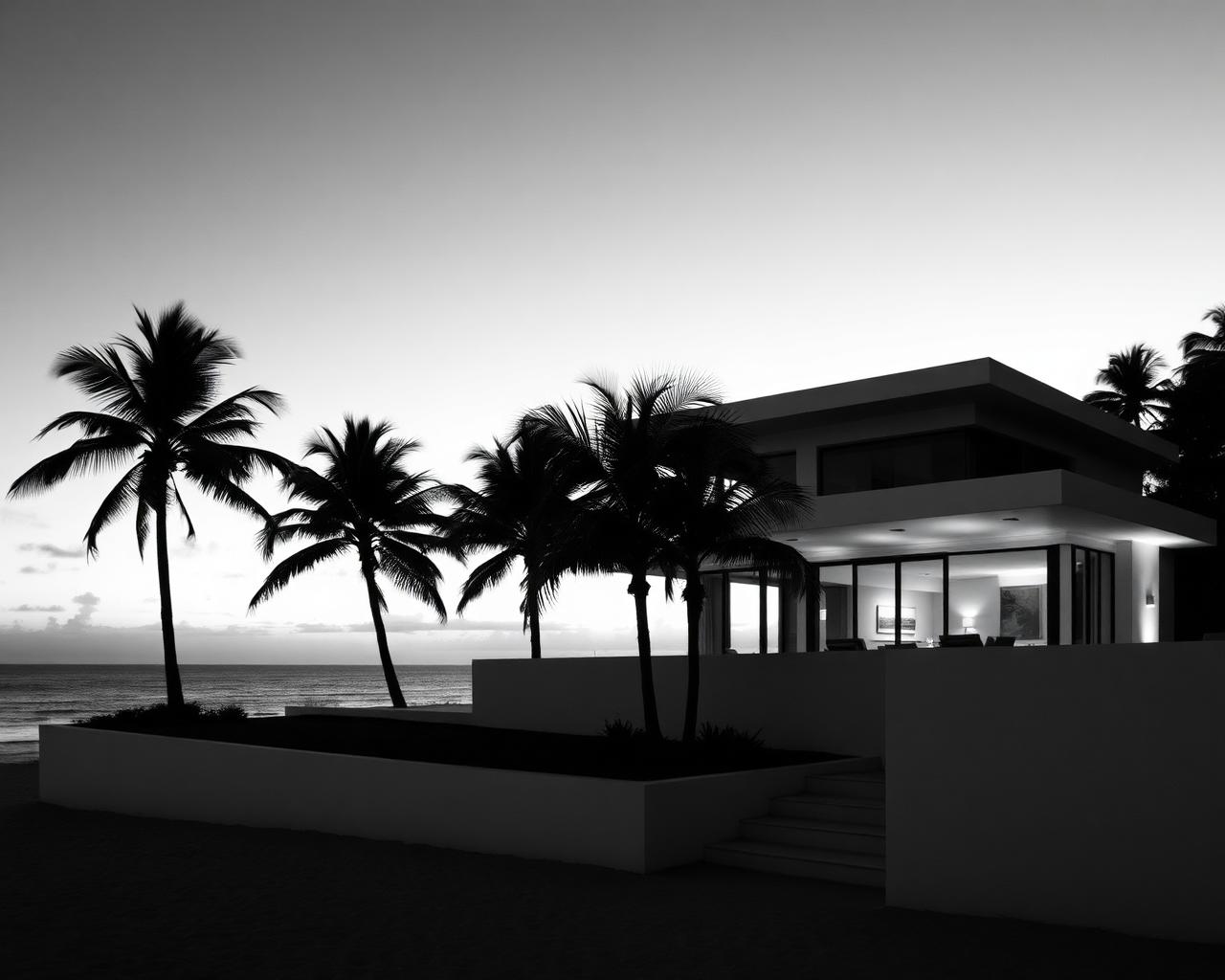 Casa pé na areia em Jurerê Internacional